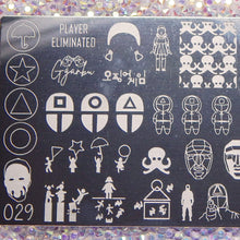 Load image into Gallery viewer, Squid Game Stamping Plate