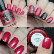 Load image into Gallery viewer, Poinsettia - Holiday Quad Collection 2022