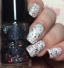 Load image into Gallery viewer, PRIDE Holo Rainbow Polish -TOP COAT