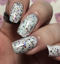 Load image into Gallery viewer, PRIDE Holo Rainbow Polish -TOP COAT