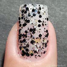 Load image into Gallery viewer, LORELEI - The Sirens of the Seven Seas Summer Glitter Toppers Black and white